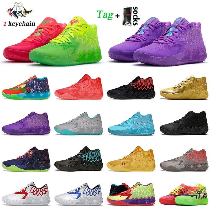 lamelo basketball shoes rick and morty