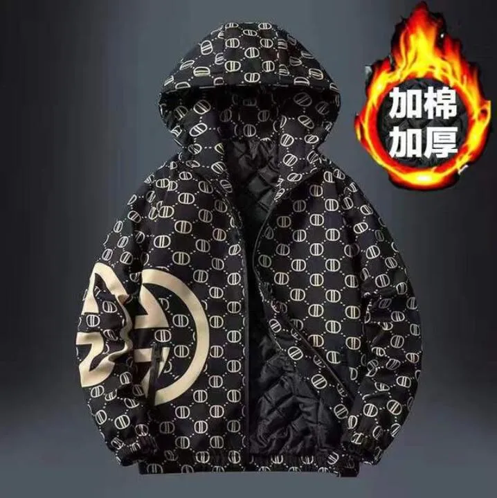 2022 nuovi uomini di cotone imbottito giacca invernale spessa e calda giacca maschile stile coreano alla moda abbigliamento in cotone cappotto di grandi dimensioni