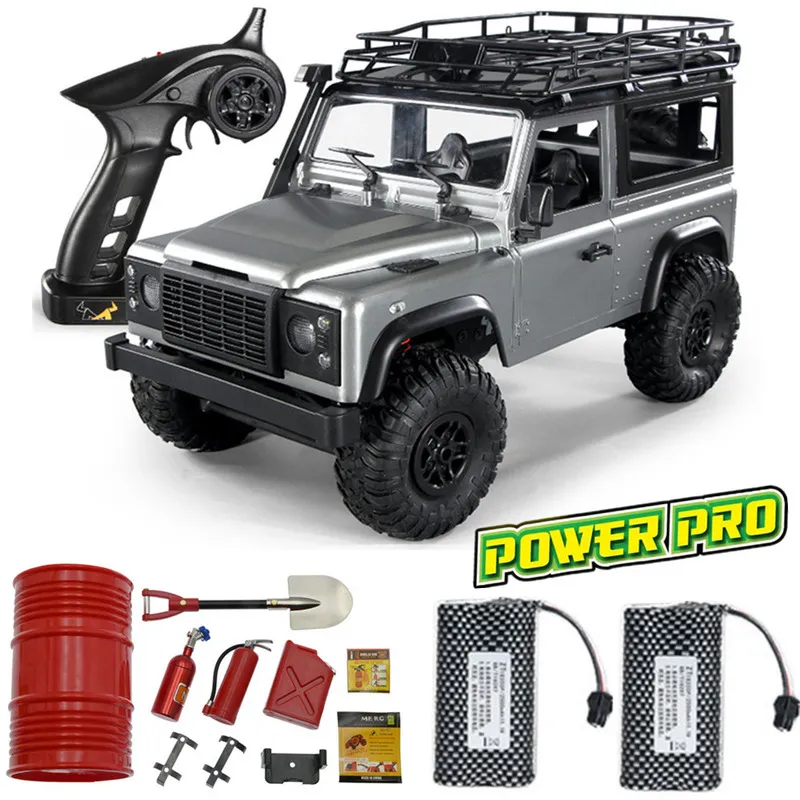 Voiture RC électrique 1 12 Échelle MN99S RTR Version 2 4G 4WD Rock Crawler D90 Defender Pickup Télécommande Camion Jouets 220829