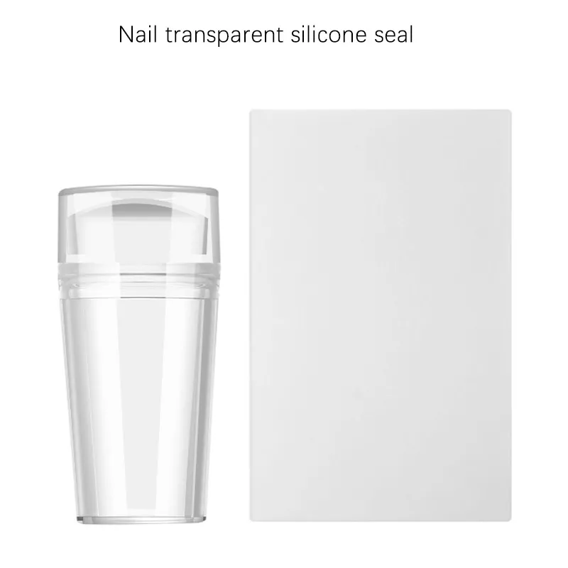 Freedom Creating Nail Art Level Set Clear Silicone Head Templates