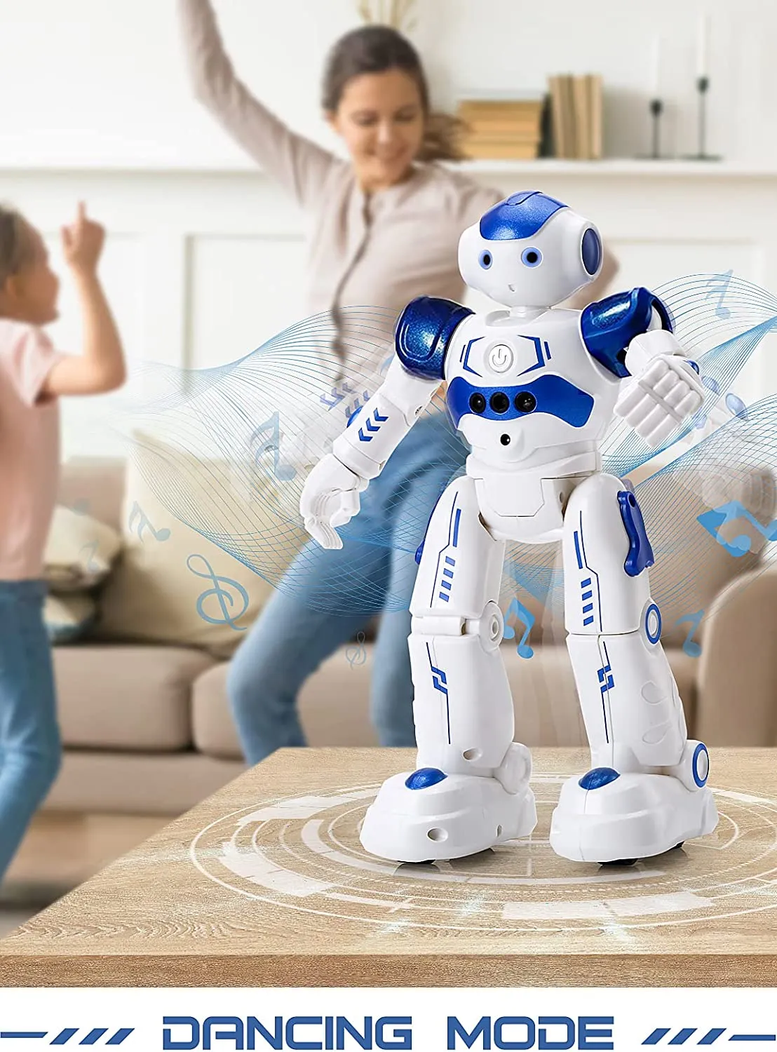 Robot télécommandé intelligent - danse/chant/geste détection 3 ans et plus