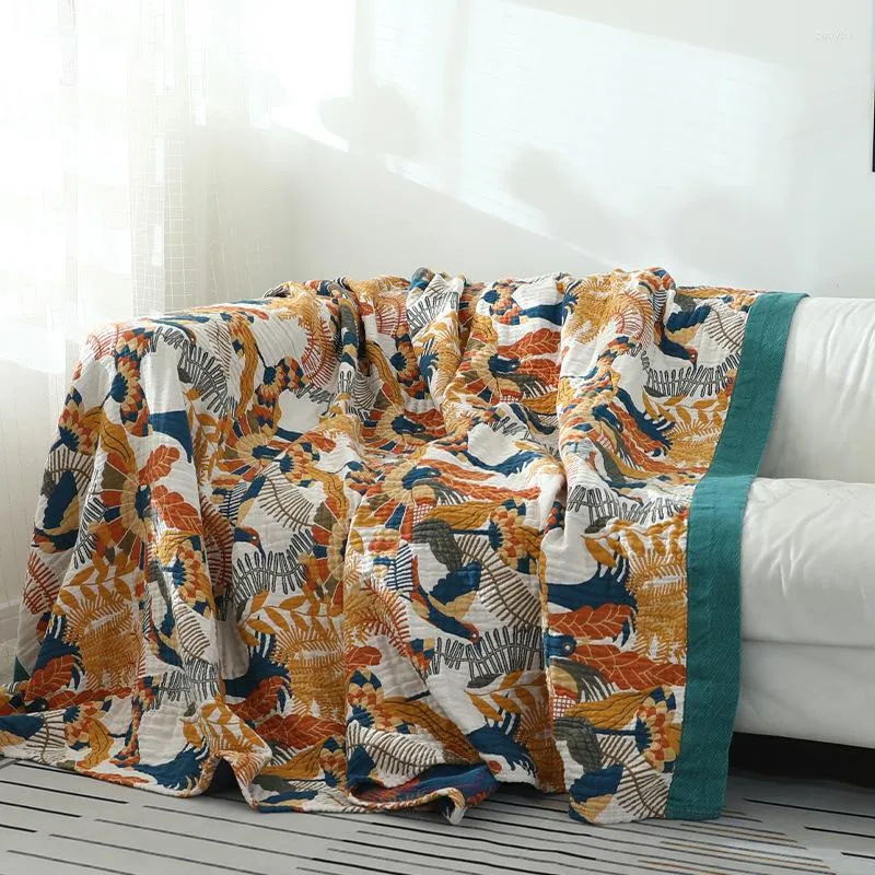 담요 침대 소파 타월 킹 크기 에어컨 에어컨 퀼트 소프트 시트 레저 침대 보헤미안 장식