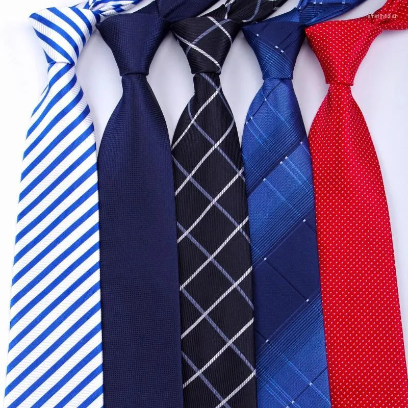 Bow Ties 20 Style Formal Business Wedding Classic Men's Tie Stripe Stripe 8cm Dress Fashion Akcesoria Mężczyzna krawat