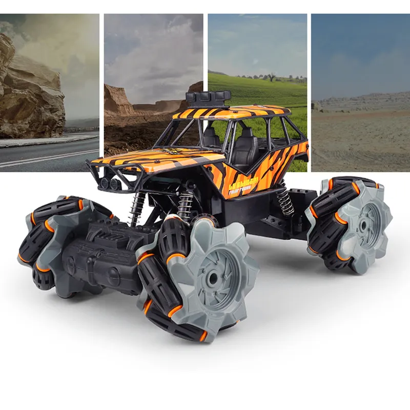 Electric RC Car 4WD Electric RC Rock Crawler Remote Control Toy S On the Radio Styrd 4x4 Drive Off Road Toys for Boys Kids Gift 5188 220829