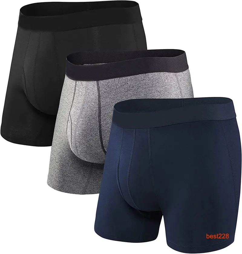 SAXX Sous-vêtements pour hommes Boxer Caleçon Viscose Soft VIBE /Ultra Boxer