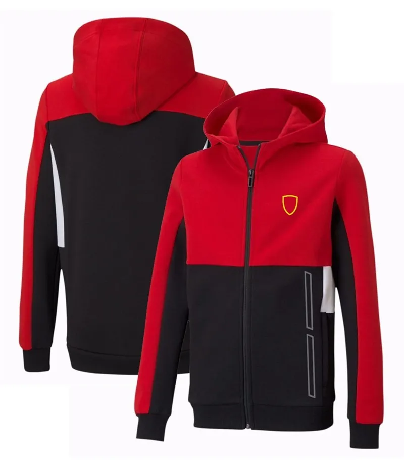 F1 Team Zip Up Hoodie Formula 1 Logo Fans Casual Sweatshirt Autumn Winter Men's Fashion Warmth Coat Racing Motorcycle Jackets281Q