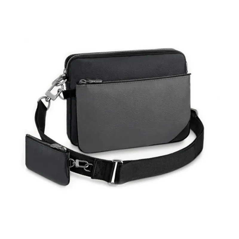 Borsa A Tracolla In Pelle Marshal – Organizer Portafoglio Multitasche, Marrone Naturale, Nuova Con Etichette - Foto 2