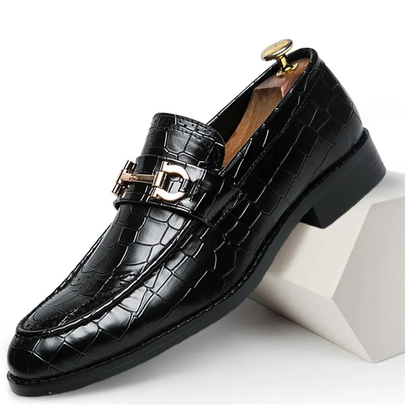 Мужская обувь формальная одежда обувь Sapato Social Masculino Кожа коричневая элегантная элегантная роскошная обувь 230y
