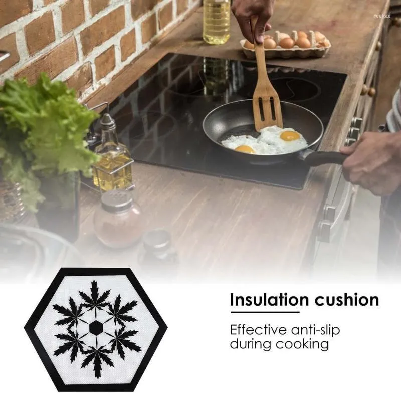 Kitchen Heat Insulation Mat Non-Slip Silicone Induction Cooker