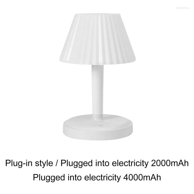 Lampes de table Lampe LED moderne avec support de téléphone USB Night Light pour chambre d'enfant à la maison