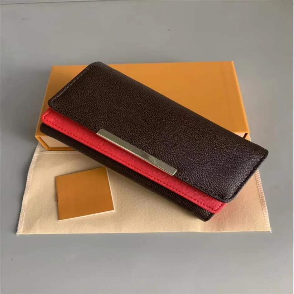 shpping كامل القيعان الحمراء سيدة طويلة محفظة مصممة متعددة المحفظة كوين حامل البطاقة