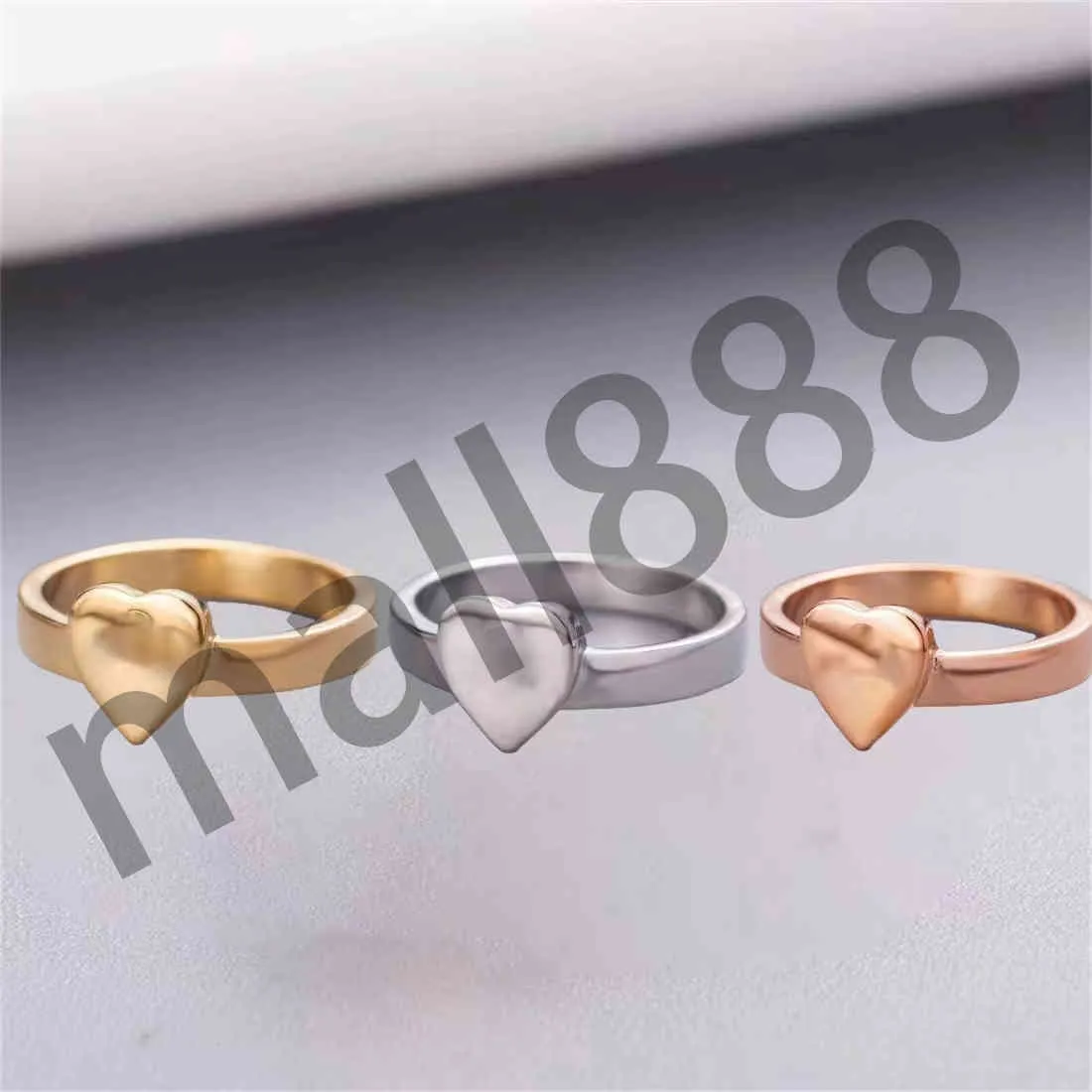 Ringas de banda de moda para mulheres e homens noivado de casamento Love Designer Ring Jeia G Bague com caixa
