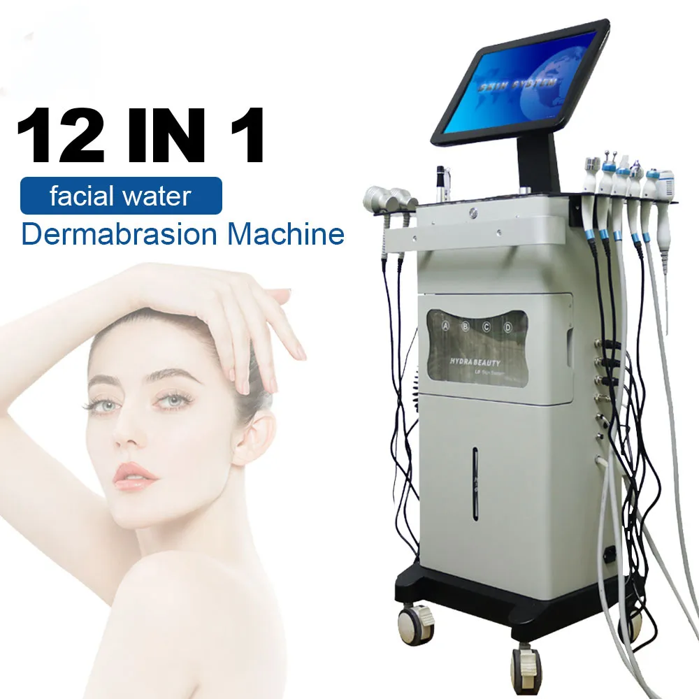 Hydr0 Facial Machine RF Skin Rejuvenaiton Microdermabrasion Hydro