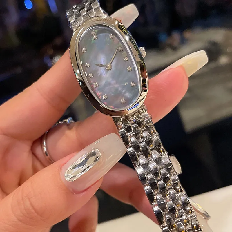 Vintage Womens Quartz Watch, Oval Analog Wristwatch ... From  display picture 2