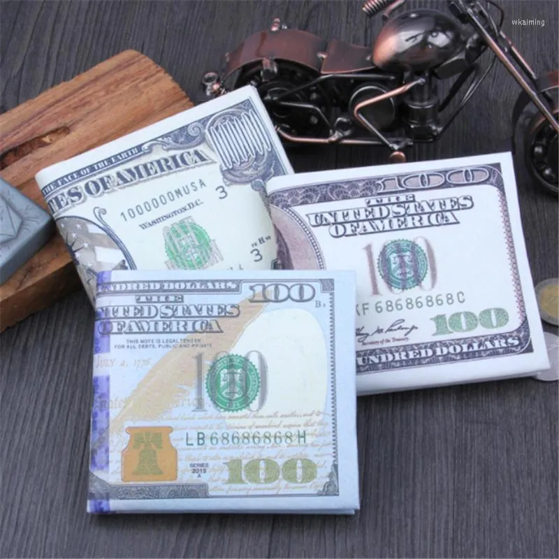 محفظة لطيفة USD US DOLLAR WALLET للأولاد الرجال الرجال بو الجلود الأموال حقيبة حداثة مراهقة المحفظة