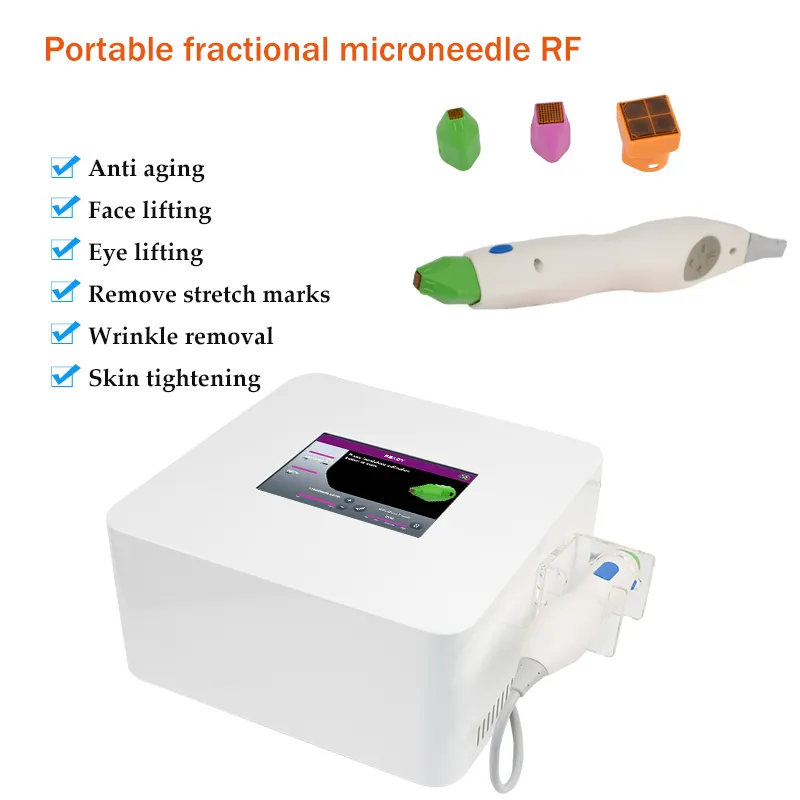 reticolo RF Radiofrequenza macchine per rassodare la pelle rimozione delle smagliature con microneedling Macchina per la cura del viso rf frazionata con micro ago