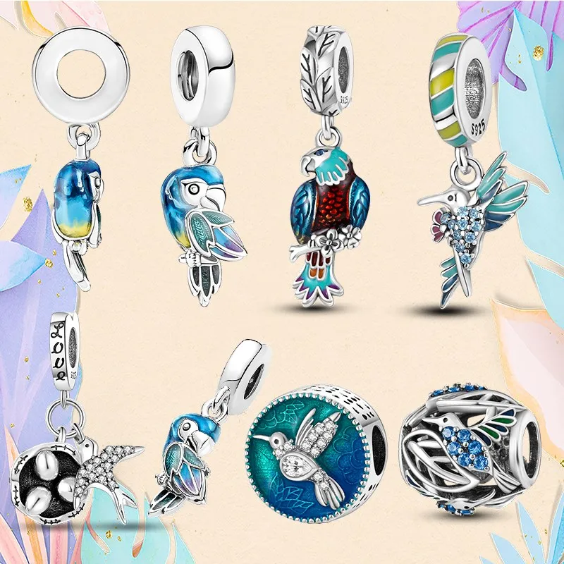 Bird charms for bracelets deals