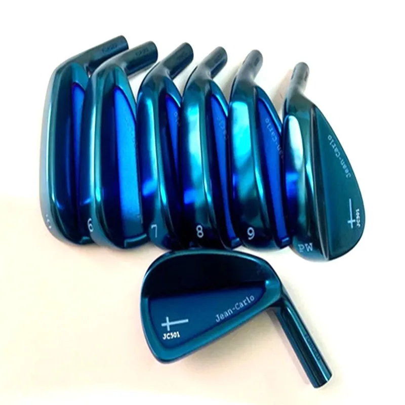 Mazze da golf set di ferro forgiato JC501 Diamond Blue Uomini a destra di grafite/albero in acciaio R/S con copertura per la testa FedEx DHL