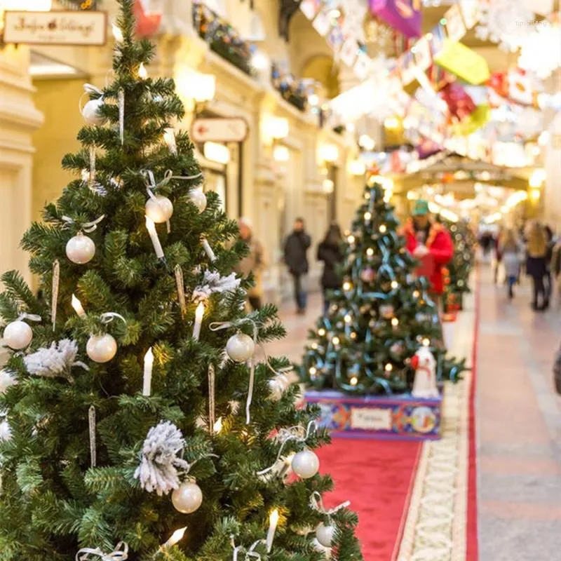 Juldekorationer dekoration träd boll plast flash hänge 34 stycken semesterfest hemår gåva