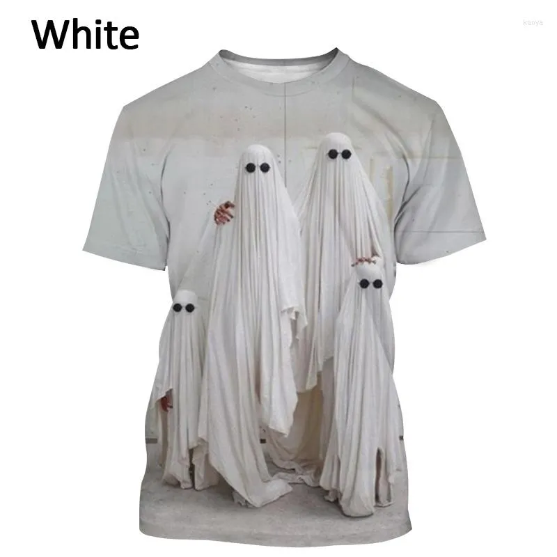 Men's T Shirts T-Shirts 2022 Ghost Funny Printed Cool Summer Shirt Fashion 3D Personality T-shirt Casual Men's And Women's Short