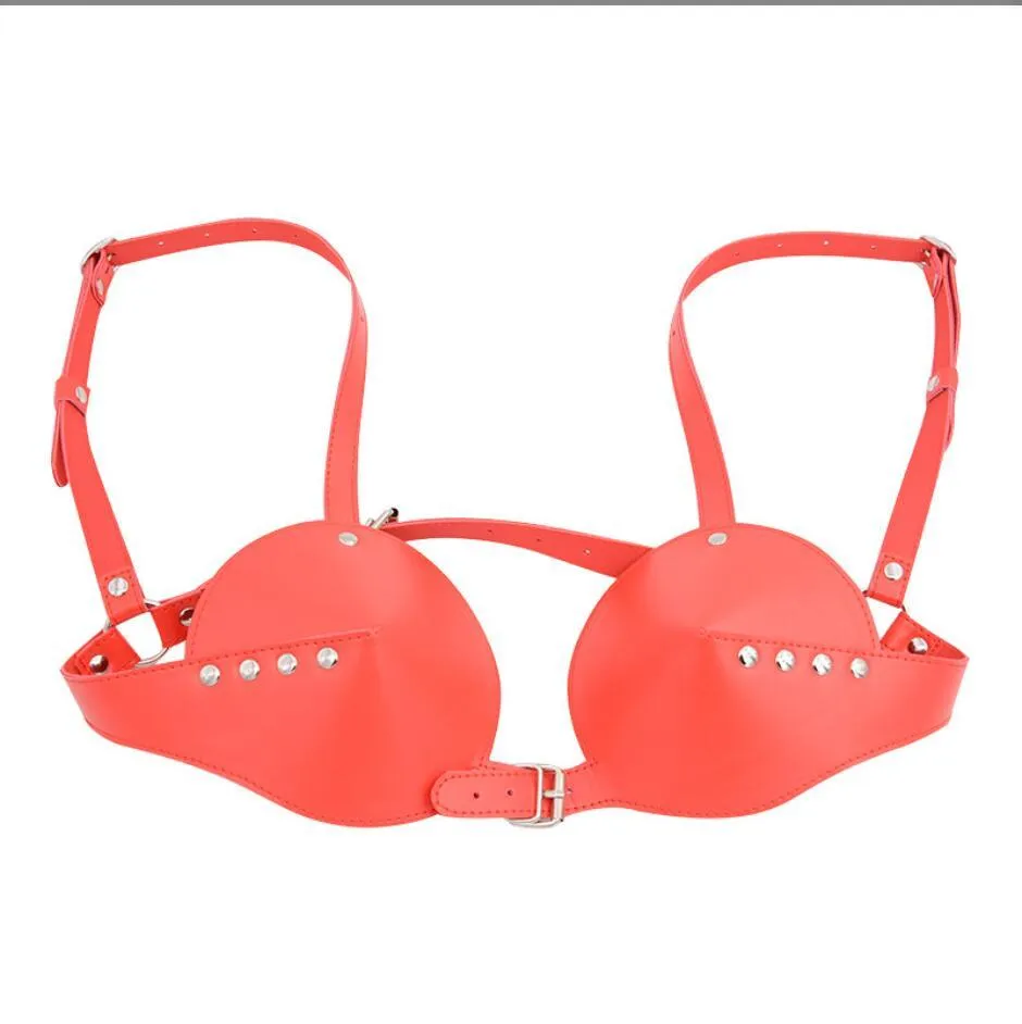 Articoli di bellezza Corpo in pelle Bondage Imbracatura da donna Reggiseno Bdsm Lingerie Bretella Prodotti erotici Sexyy Giarrettiere Cintura in vita Cinghie Fetish S3157