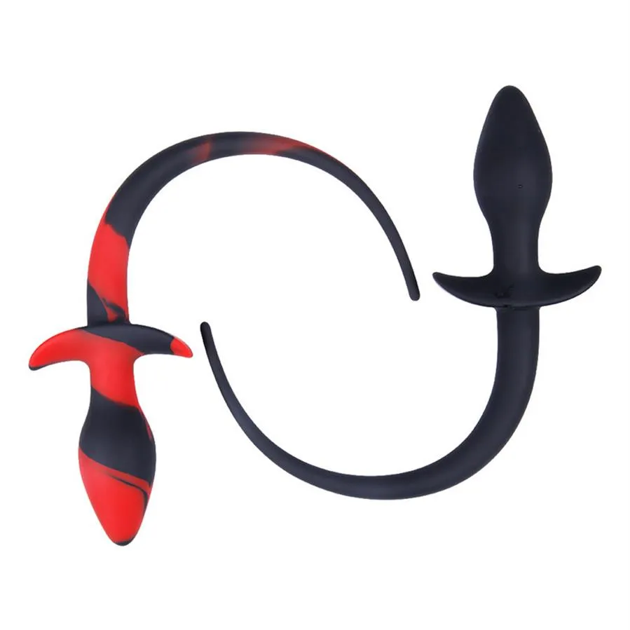 Dragon Tail Silicone Anal Plug with Manual Control and Life Waterproof Wash  for Male Adults from Dhgate Anal Toys - price 10.66