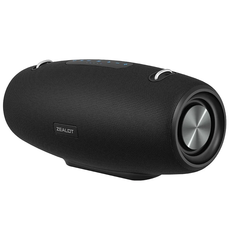 Zelot S67 Bluetooth -Lautsprecher Wireless tragbarer Hochleistungs -Soundbox im Freien 360 ﾰ Stereo wasserdichte Subwoofer schockieren schwerer Bass