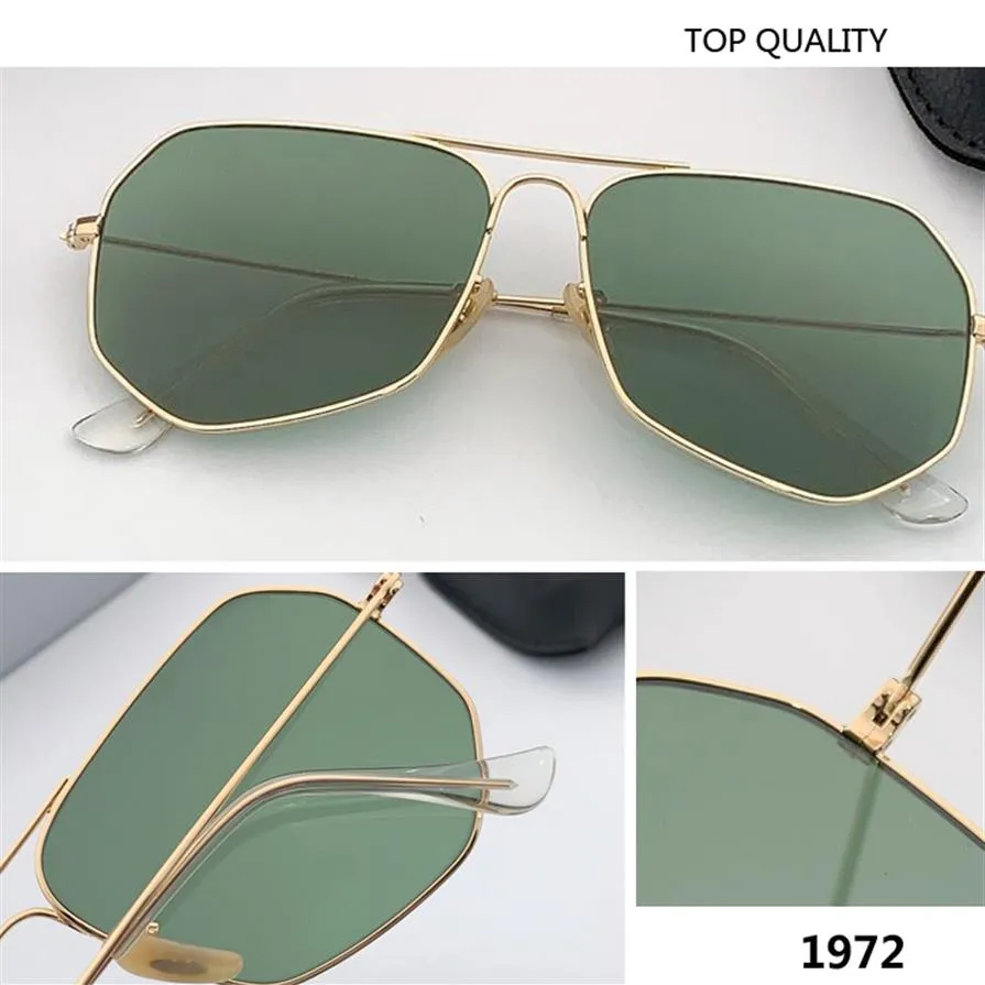 2020 أحدث مرآة مرآة مصمم نظارة شمسية الرجال النساء أعلى العلامة العشاء جودة نظارات الشمس المعدنية المسافر Oculos de sol UV400 1308F