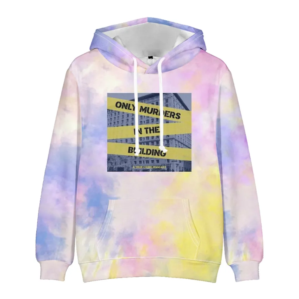 Only Murders in The Building Merch Sweat à capuche décontracté Tie Dye Crewneck