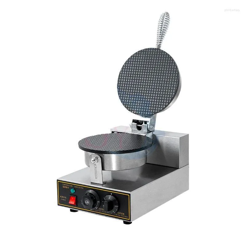 Bread Makers Electric Ice Cream Cone Maker Palacinka Baker Crepe Baking Making Machine Crispy Egg Roll 1kw 110V 220V EU US Plug