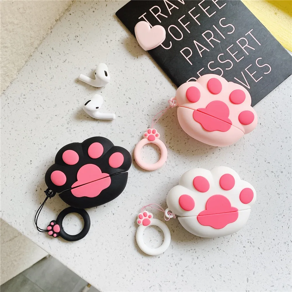 Cartoon Candy Design Custodie per Airpods in silicone per Airpod Pro 3 Air Pods Case Cover Bambini Ragazze Donne Cuffie divertenti Kawaii Accessori per iPod Portachiavi