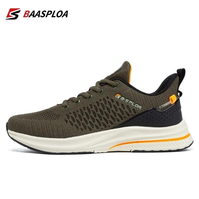 ドレスシューズBaasploa Lightweight Ranning Men Mens Designer Mesh Casuare Sneakers Laceup Male Outdoor Sports Tennis Shoe 220829