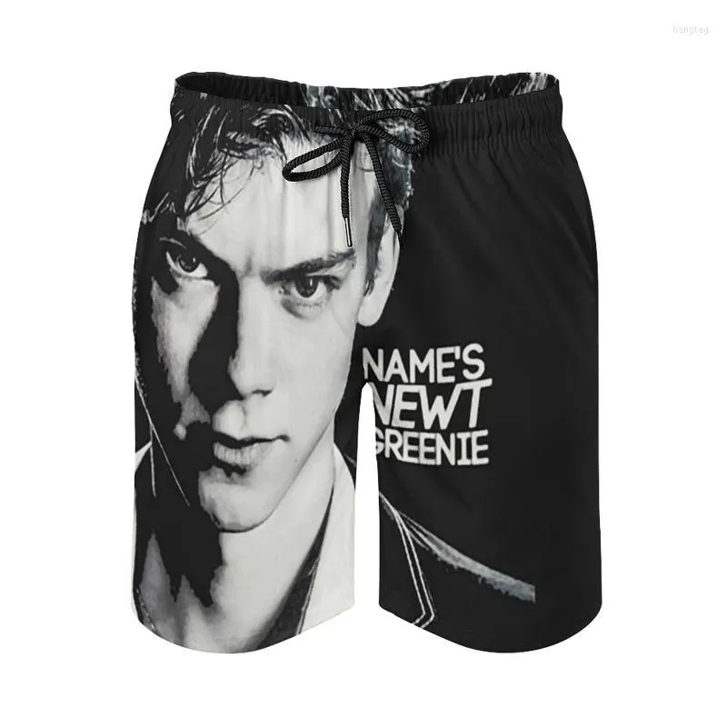 Brodie – Short de sport pour hommes, Short de plage, surf, natation, Boxer, T Greenie The Maze Runner Scorch Trials