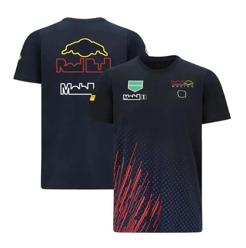 Terno de corrida F1 Team joint top Masculino casual respirável de secagem rápida camiseta da série de corrida