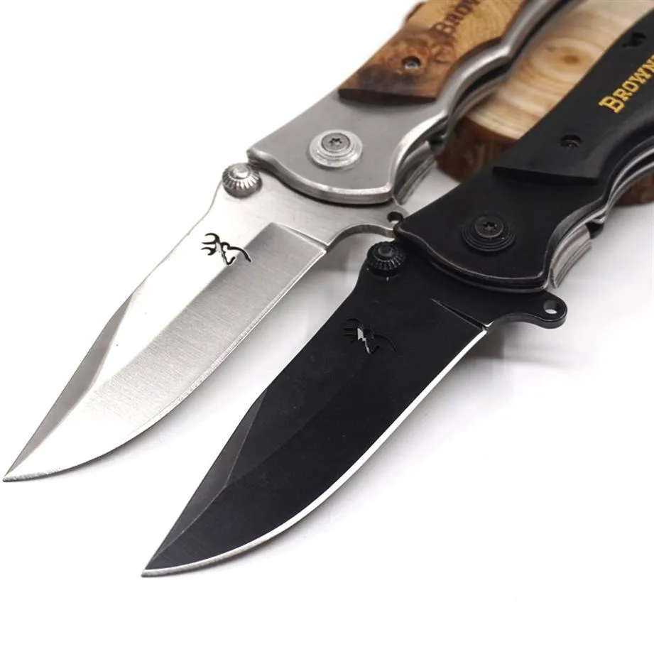 Нож -нож для ножа складного выживания складной лезвие затвердело 440c карманные охотничьи ножи на открытом воздухе EDC Tools215k