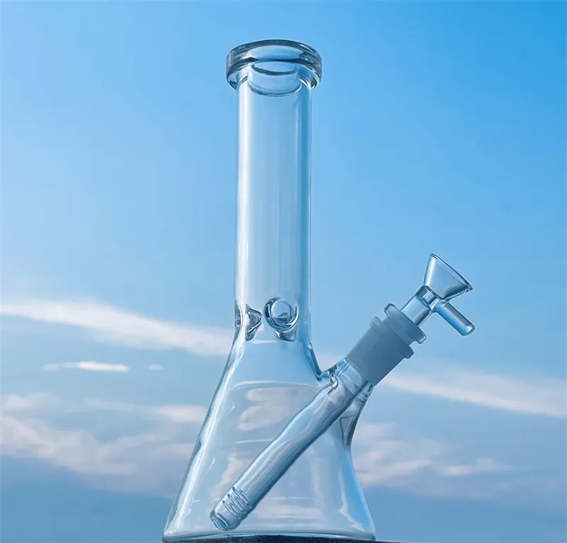 Heavy Glass Bong Hookahs Beaker Bongs Thick Elephant Joint Straight With Catcher Classical
