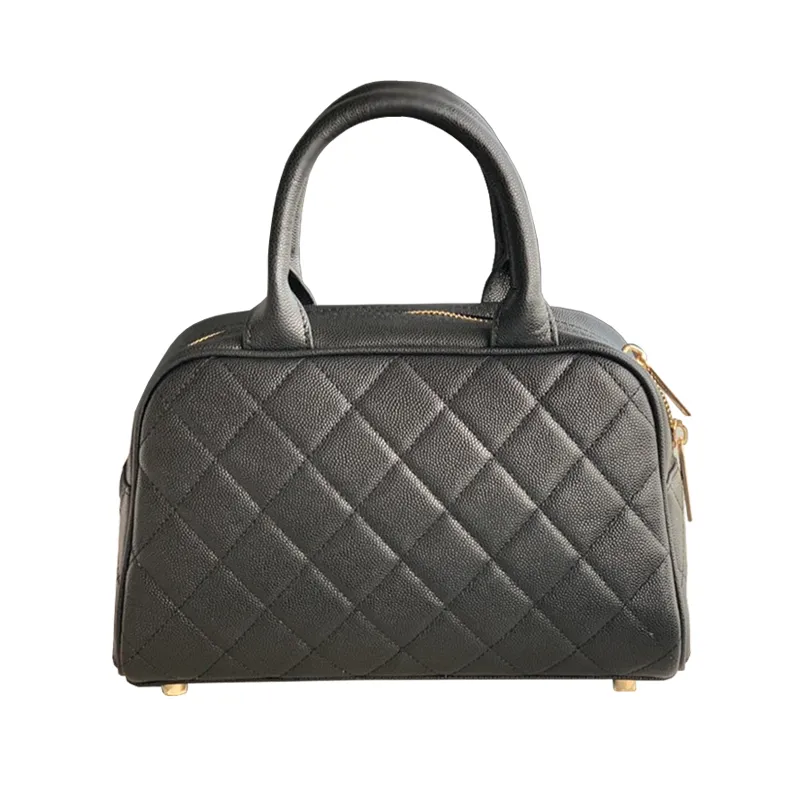 7A Designer sacs Vintagep Hilton sac Haas Caviar AS3034 Sac à main Mode Classique Top Qualité Luxe Sur mesure Square Lattice Femmes Sac en cuir véritable Sac de poignet