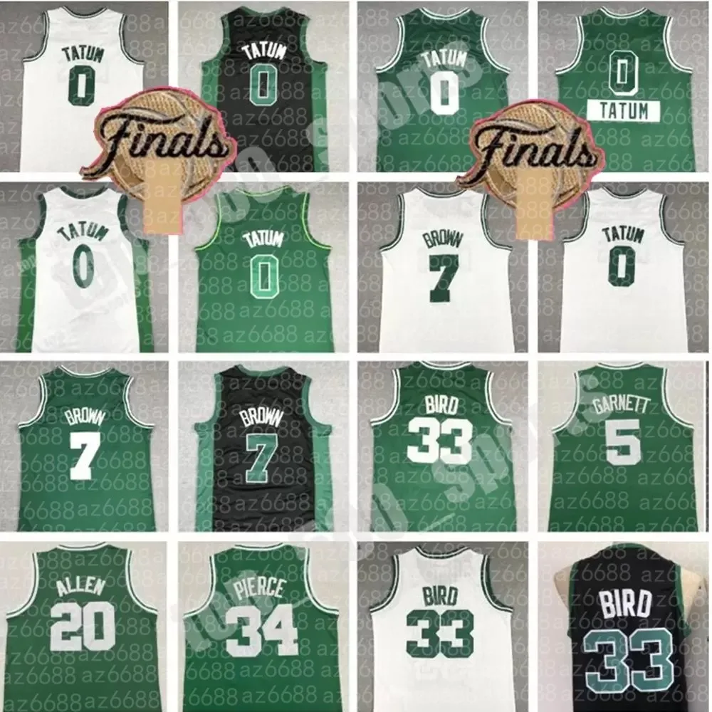 75e maillots de basket-ball personnalisés Boston''Celtics''MEN Femmes Jeunes Jayson Tatum Larry Bird Jaylen Brown 12 Williams Marcus Smart