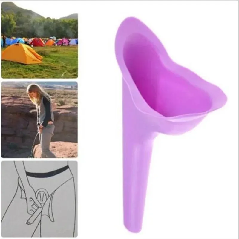 Portátil Mujer Mujer Urinario Camping Viaje Aseo Dispo
