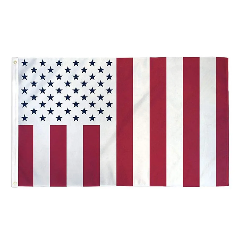 الولايات المتحدة الأمريكية سلام العلم 3x5ft للطباعة البوليستر في الهواء الطلق أو لافتة طباعة النادي الداخلي والأعلام