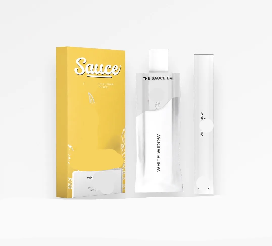 Sauce Disposable And Packaging Electronics Pen With Label From Popvapor