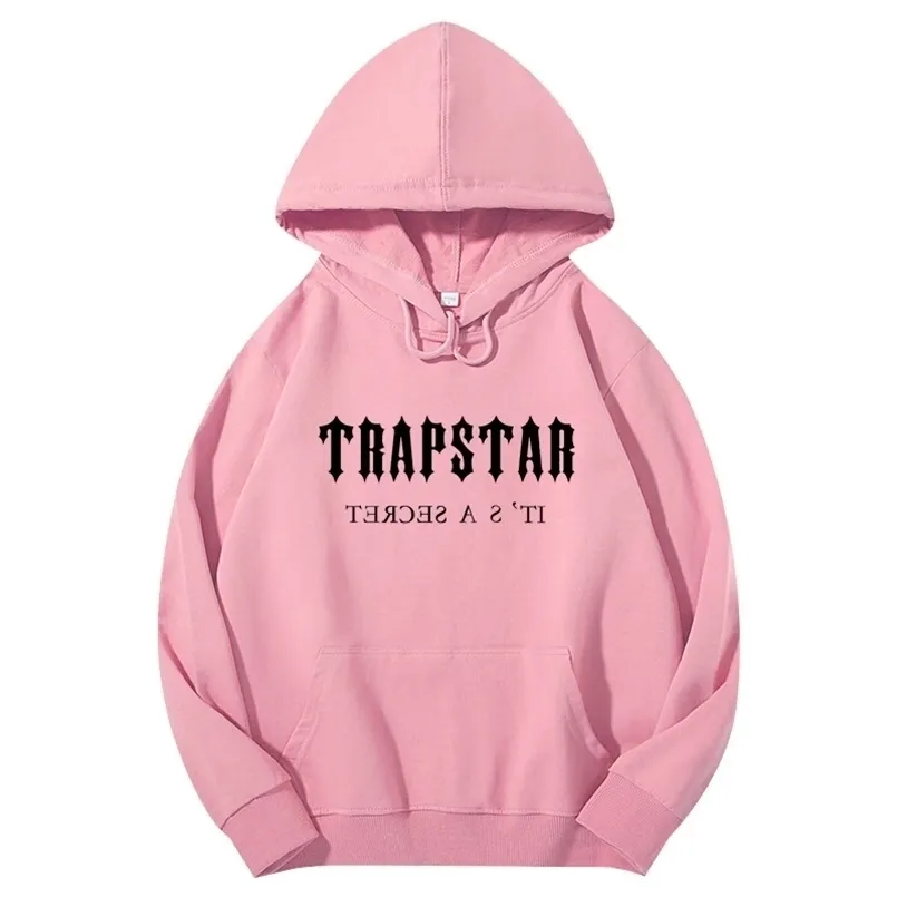 Herren Hoodies Sweatshirts Marke Trapstar Hohe Qualität Hoodie Homme Baumwolle Herbst Winter Casual Hoody 220829