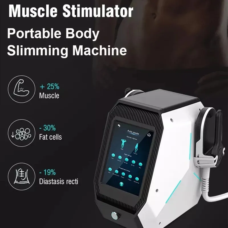 EMSlim Neo Minceur Machine Body Slim Sculpting Fat Burning Muscle Stimulation Equipment 2 Paddle Hiemt EMS Body Sculpt Appareil d'entraînement des muscles électromagnétiques