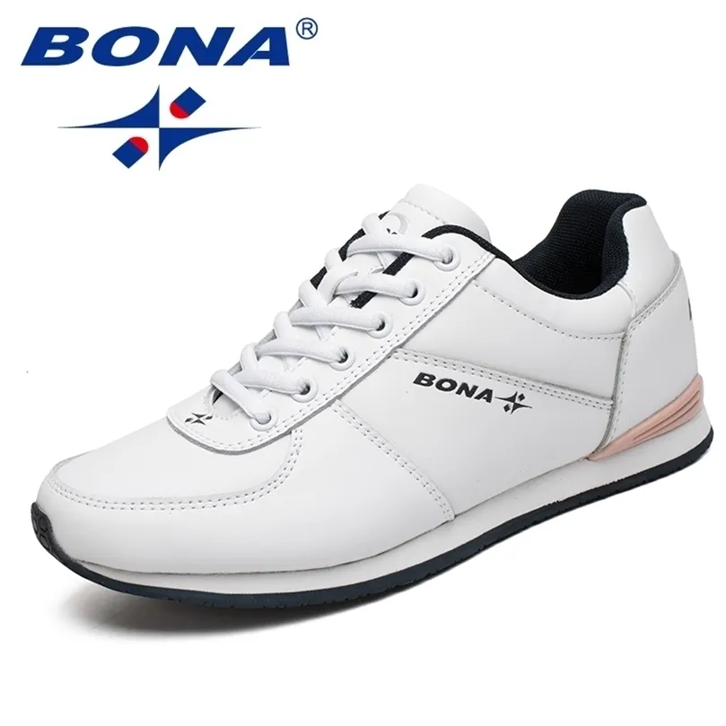 Dress Shoes BONA Classics Style Women Running Lace Up Athletic Outdoor Jogging Sneakers Comfortable Fast 220829