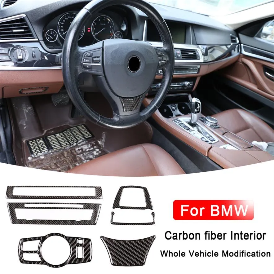 القراءة الأمامية تغطية ألياف الكربون الداخلية لـ BMW 5 Series GT F10 F07 E60 X3 E83 6 Series E63 X5 E53 Accessories274T
