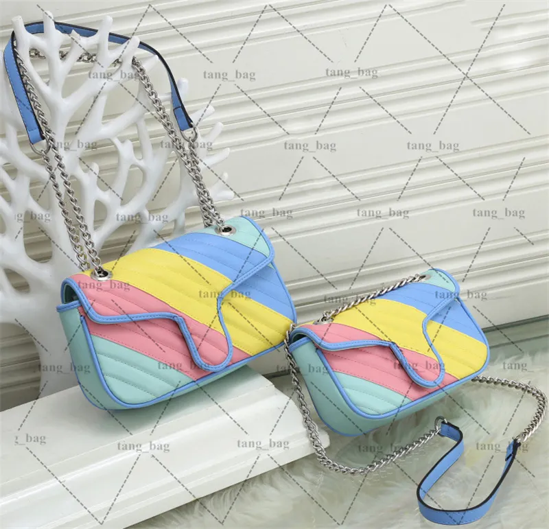 Designer Woman Macaron Color handbags PU Handbag Bag Purse Cross Body Chain Shoulder Wallet Bags