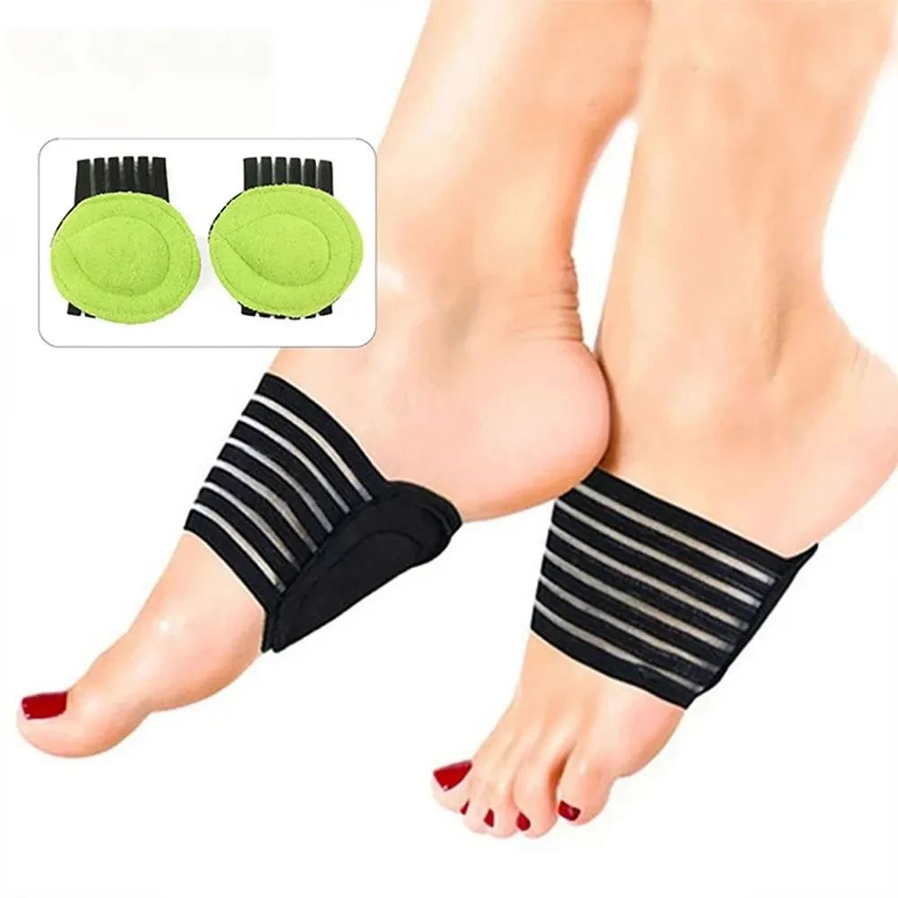 Home Supplies 1Pair Foot Arch Support Pad Braces Shoes Insole Sports Running Pads Foot Massager Plantar Fasciitis Socks Foots Care