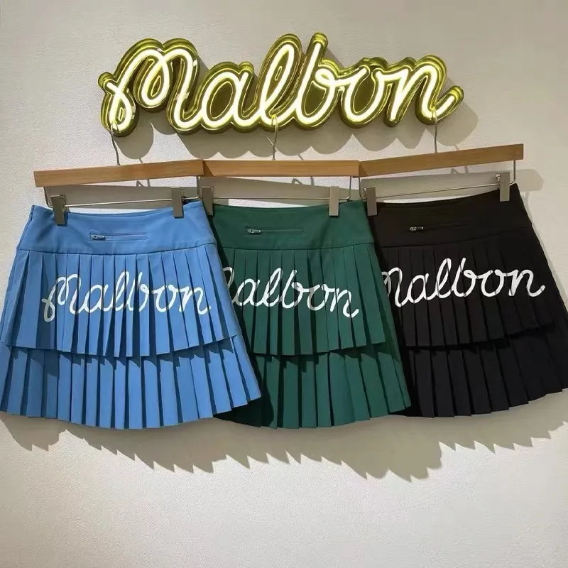 Summowa spódnica golfowa moda moda w plisowanej talii spódnica na świeżym powietrzu Sport Sports Casual Shorts