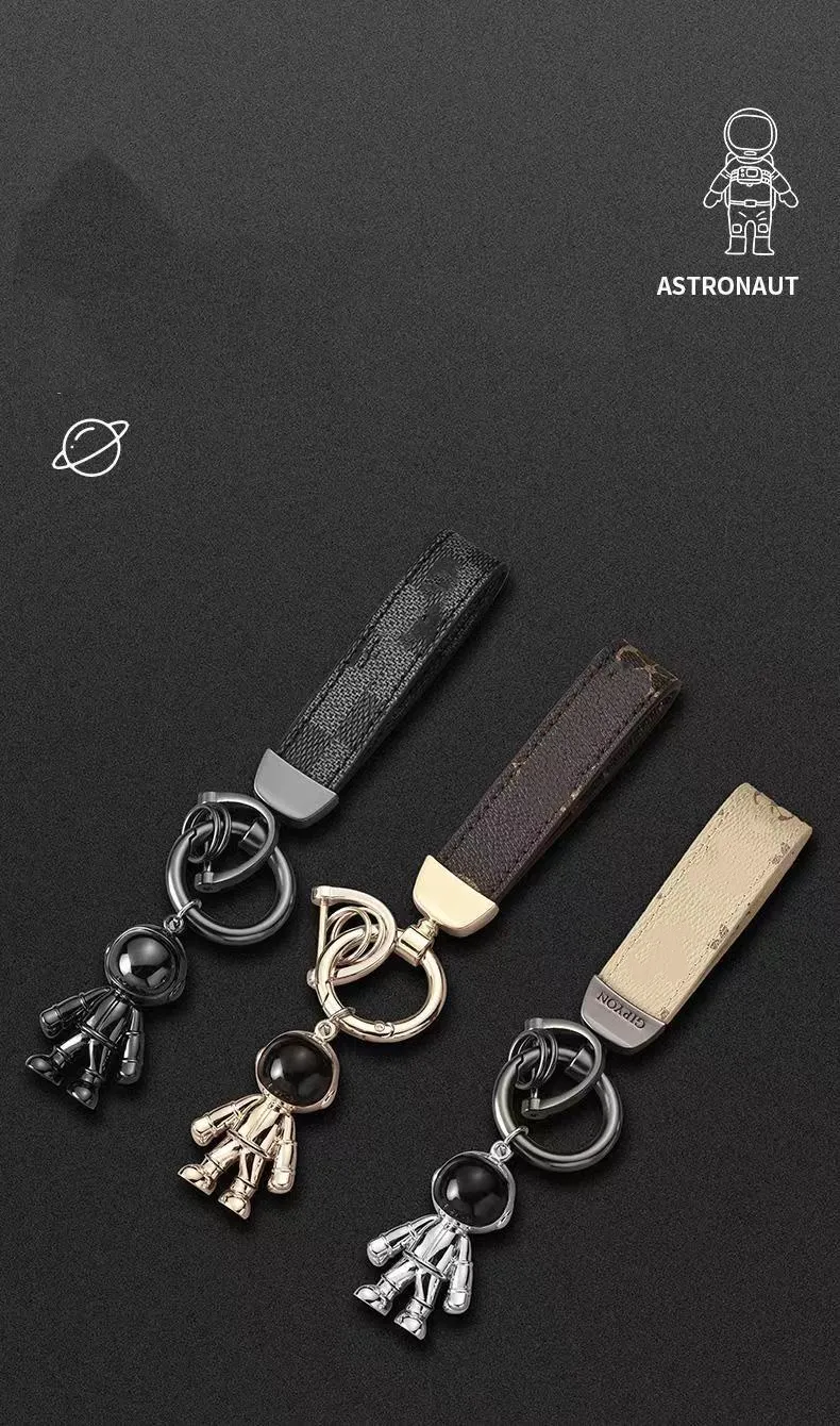 Porte-clés en cuir PU pour hommes et femmes, accessoires de pendentif de sac faits à la main, boucle pour amoureux de voiture