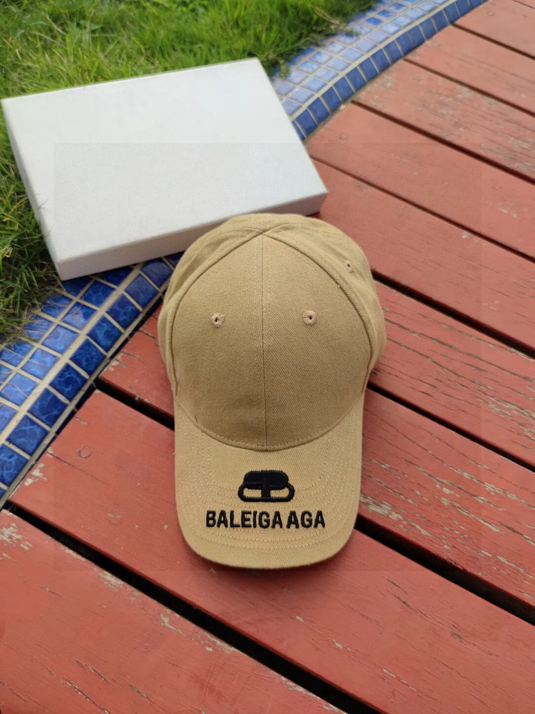 Boll Caps Fashion Accessories Hats Scarves Handskar Milj￶v￤nlig v￥g Broderad baseballkapsel med tunga W2R2